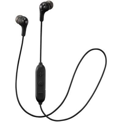 Zdjęcie produktu dla JVC HA-FX9BT, Bezprzewodowy, 20 - 20000 Hz, Połączenia/muzyka, 12 g, Zestaw słuchawkowy, Czarny