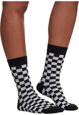 Immagine prodotto di Urban Classics - Calzini unisex CHECKER confezione da 2 pezzi 43-46