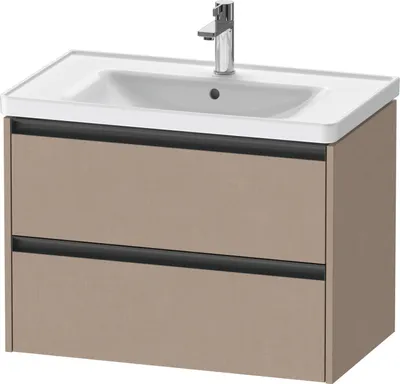 Produktbild von Duravit Ketho.2 Wastafelonderkast 78,4x45,5x54,9 cm Mat Linnen