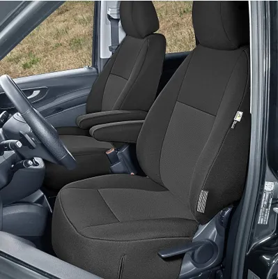 Produktbild von Maß-Sitzbezüge kompatibel mit Mercedes Vito 3 W447 2014- Vorne 1te-Reihe (2x Einzelsitz) Z460675