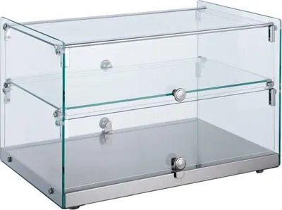 Immagine prodotto di Vetrina neutra Combisteel da tavolo con capacità di 50 litri
