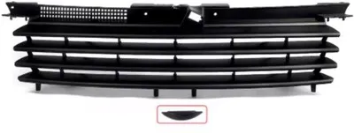 Obrázok produktu pre Mriežka predného nárazníka pre Volkswagen Jetta/Bora MK4 (1999-2005) - Čierna - Autopríslušenstvo