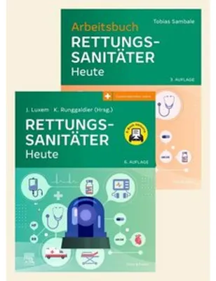Immagine prodotto di Rettungssanitäter Heute + Arbeitsbuch Rettungssanitäter Heute, Set 2.A.