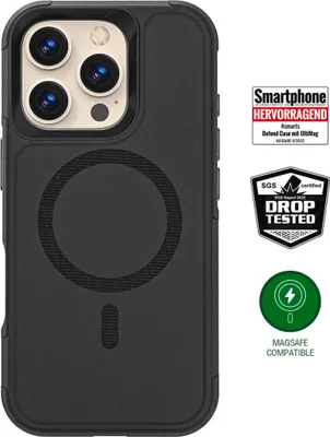Image de 4smarts 4S541181 Defend Case pour iPhone 16 Pro Max noir