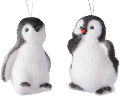 Produktbild von Anhänger Mix Pinguin Kunststoff 9cm, 2er Set
