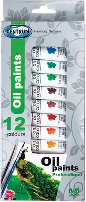 Immagine prodotto di Farby olejne w tubce, 12 kolorów, 12 ml