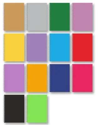 Image de Cahier A7/80 feuilles à spirale TW, quadrillé mix PENMATE