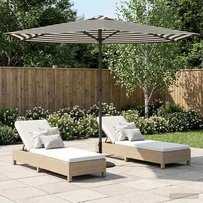 Immagine prodotto di Maison Exclusive - Ombrellone da giardino 270 x 270 cm, poliestere, forma rettangolare