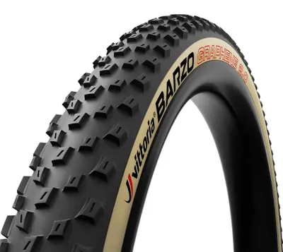 Obrázek produktu pro Vittoria Barzo XC, bezdušový plášť pro horská kola, 29 palců, šířka 2,25 palce, černý. 29" x 2.25, černý