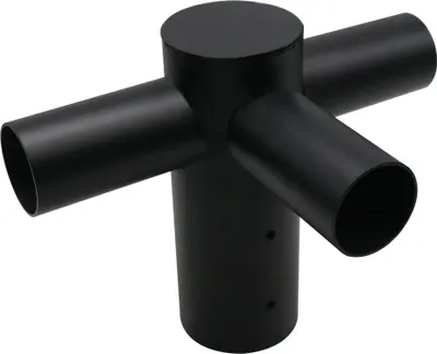 Zdjęcie produktu dla Adapter do lamp ulicznych ENOVALITE ELED900306, 3-drożny, 80:60 mm, czarny