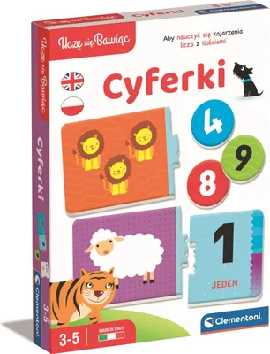 Immagine prodotto di Clementoni - Gioco educativo con i numeri per bambini dai 3 ai 5 anni