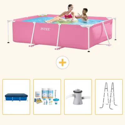 Produktbild von Rechteckiger Frame Pool - 220x150x60 cm - 5-teilig SCB6