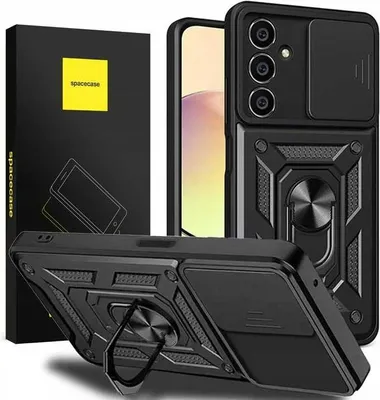 Immagine prodotto di Custodia SPACECASE Camring per Galaxy A25 5G Nero