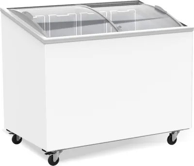 Image de Congélateur coffre Combisteel avec couvercle en verre, 297 litres