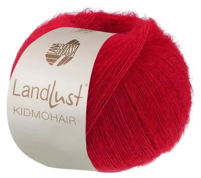 Produktbild von Lana Grossa - Landlust Kidmohair 0024 kirschrot