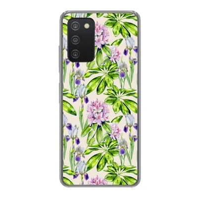 Produktbild von MuchoWow® Handyhülle Schutzhülle Hülle für Samsung Galaxy A53 5G Hortensie - Blatt - Blüte Silikon Softcase Handy Hülle - Schutzabdeckung