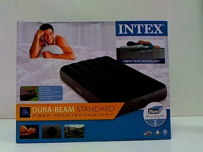 Image de INTEX Materac dmuchany Twin Dura-With Foot Bip 99 x 191 x 25 cm