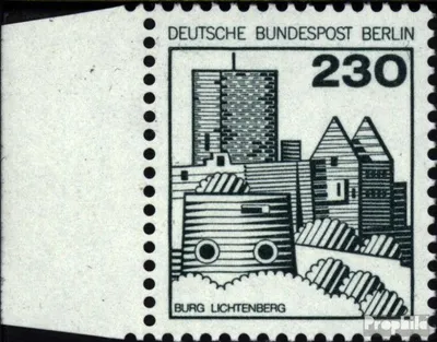 Produktbild von Briefmarken Berlin (West) 1978 Mi 590 Seitenrandstück postfrisch Burgen und Schlösser