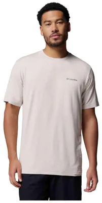Produktbild von T-Shirt Columbia Camiseta Columbia Kwick Hike Back Graphic manga corta blanco verde für Herren