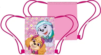 Immagine prodotto di Borsa sportiva Paw Patrol 40 cm Skye borsa da ginnastica per bambini