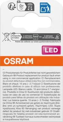 Produktbild von Osram 4099854458606, 3,7 W, 50 W, GU10, 350 lm, 15000 h, Warmweiß