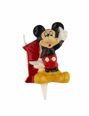 Produktbild von Kuchenkerze Mickey 6,5 cm Nummer 1