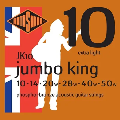Obrázek produktu pro Rotosound JK10 Struny pro akustickou kytaru
