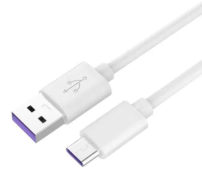 Obrázok produktu pre PremiumCord Kabel USB 3.1 C/M - USB 2.0 A/M, Super rýchle nabíjanie 5A, biely, 2m