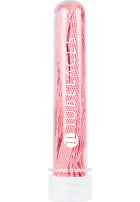 Produktbild von Tubelaces Schnürsenkel White Flat Light Pink-120cm