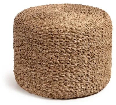 Ein Wohnzimmer.Polstermöbel.Sessel_Hocker im Maß 40 x 30 x 40 aus Baumwolle. Farbe Braun