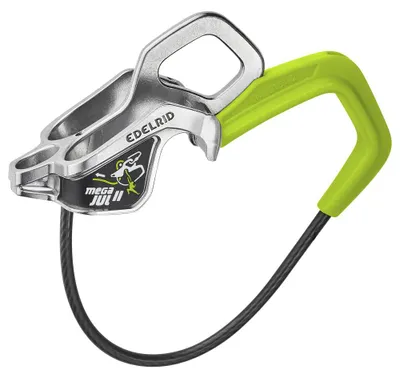 Produktbild von Edelrid MEGA JUL, Rohrsicherungsgerät, Bremsunterstützung, Stahl, 75 g