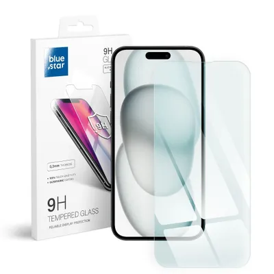 Produktbild von BlueStar Glasfolie für Apple iPhone 15