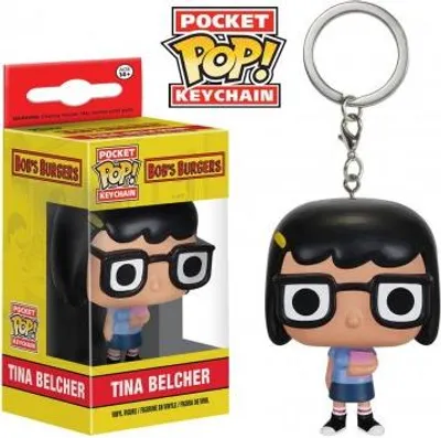 Produktbild von FUNKO POCKET POP SCHLÜSSELANHÄNGER BOB'S BURGERS TINA BELCHER MINI-FIGUR NEU  Funko