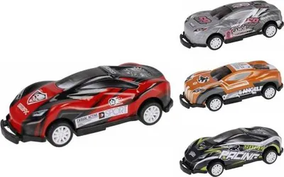 Zdjęcie produktu dla Metalowy samochód wyścigowy 8 cm Mega Creative