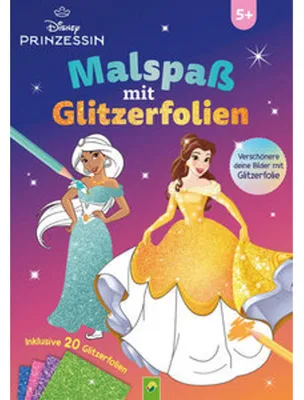 Produktbild von Disney Prinzessin Malspaß mit Glitzerfolien