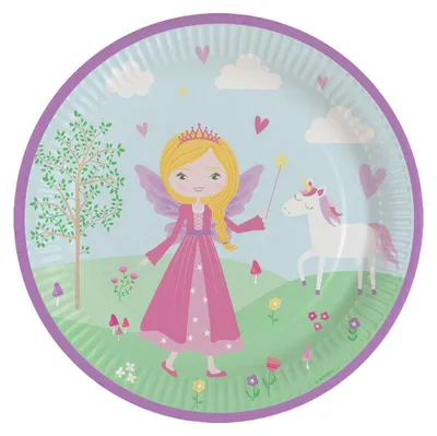 Zdjęcie produktu dla 8 talerzy Księżniczki Anastazji 23 cm