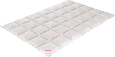 Produktbild von Steppbett - Bio-Baumwollbezug - Textilfaserfüllung - 200 x 200 cm
