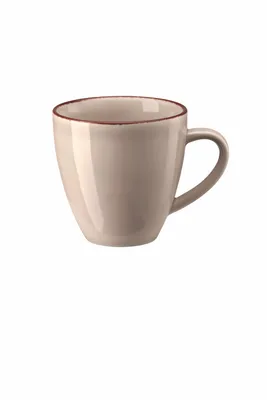 Obrázok produktu pre Rosenthal Becher mit Henkel Profi Casual Shell Porzellan Grau-Braun 10660-405404-15505