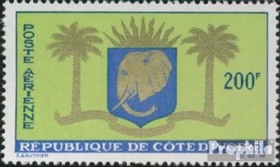 Produktbild von Briefmarken Elfenbeinküste 1964 Mi 268 (kompl.Ausg.) postfrisch Wappen
