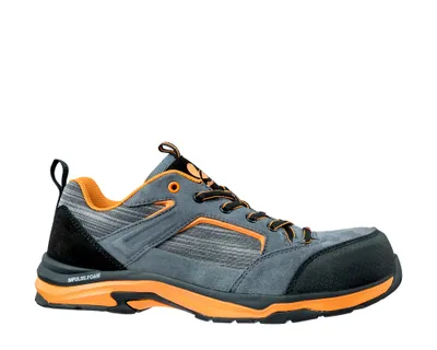 Produktbild von Sicherheitshalbsch. WORKOUT LOW S1P ESD HRO SRC 646240, grau/orange, 37