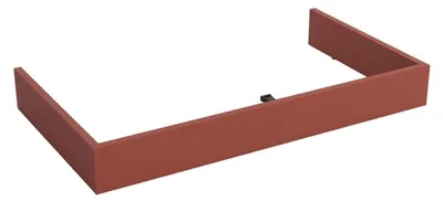 Produktbild von Fußleiste Satinrot 800 mm