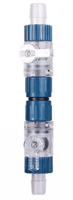 Image de Système de fermeture rapide pour aquarium - Évacuateur d'eau - Robinet pour aquarium - Adapté aux poissons - Système de vidange d'eau de haute qualité