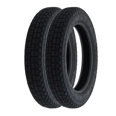 Produktbild von 2x Heidenau K38 Klassik Rollerreifen 3.00-12 47J TT - Blockprofil