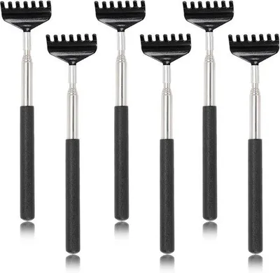 Productafbeelding van Telescopische Rugkrabbers Set van 6 – Uittrekbare Rugmassage Tools