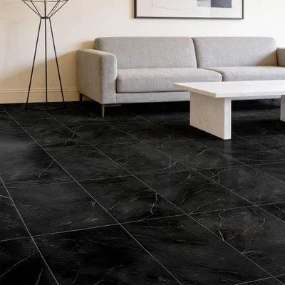 Produktbild von 36 Fliesen PVC Bodenbelag Vinylboden Laminatboden Selbstklebend Vinyl Fliesen Bodenfliesen Fliesenaufkleber Marmor Effekt , Je 60x30cm