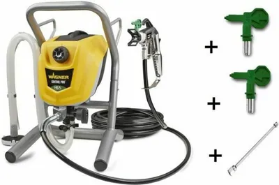 Obrázek produktu pro Sistem de pulverizare Wagner Control PRO 250 M, 110 bar, 15 mp/2 min, debit vopsea 1.25 l/min + Suflanta aer cald FURNO 300