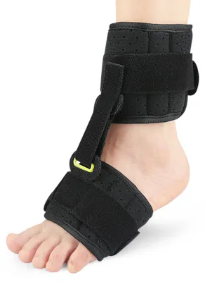 Produktbild von Plantarfasziitis-Nachtschiene mit Klettverschluss, verstellbare Universal-Fasziitisschiene, Achillessehnenentzündung-Fußstütze B