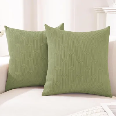Zdjęcie produktu dla Zestaw 2 poszewek na poduszki 40x40 cm z ukrytym zamkiem błyskawicznym