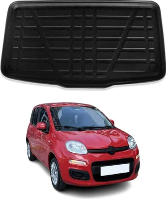 Image de Bac de coffre pour Fiat Panda 2012-2025 bicorps 5 portes caoutchouc TPE