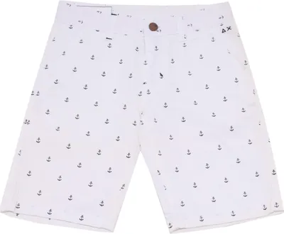 Immagine prodotto di 3045W bermuda bimbo boy SUN 68 white/blu Cotone short kid